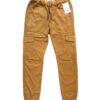 Brown Cotton Men Cargo Pant