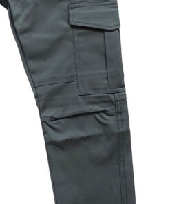 Dark Grey Cotton Cargo Pant