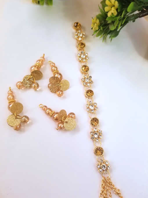 Eid gift necklace with earrings