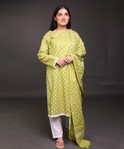 Unstitched Lawn 3 Piece Suit For Women 1