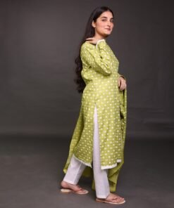 Unstitched Lawn 3 Piece Suit For Women 3