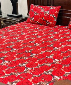 3 Piece Cotton Printed Double Bedsheet (2)