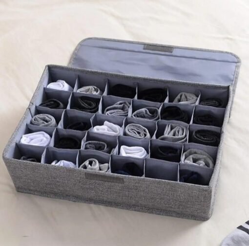 24 Pockets Socks Organizer Pack Of 2