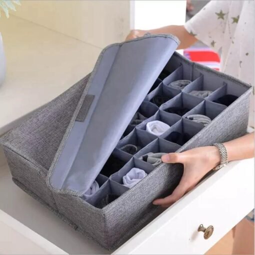 24 Pockets Socks Organizer Pack Of 2